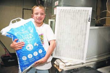 SVJETLANA MLINAREVIC THE CARILLON ARCHIVES 

Seth Friesen won first place at the Chamber Challenge in 2025 with his idea of having customers pay for a monthly subscription to have their water softener and furnace filters changed every month. The contest helped build Seth’s confidence to make his business a reality.