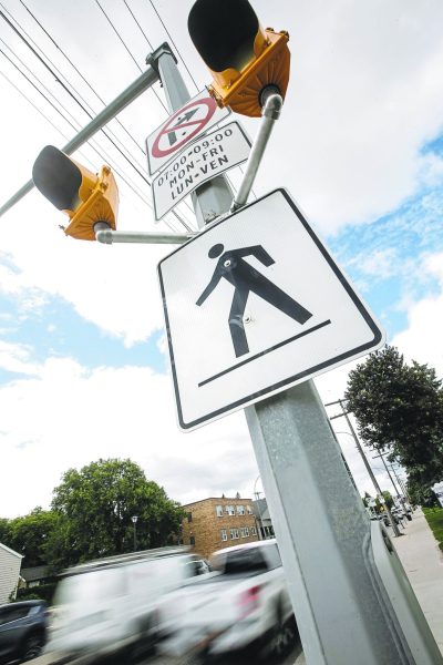 JOHN WOODS WINNIPEG FREE PRESS ARCHIVES 

Pedestrians and motorists can do their part to ensure safety.