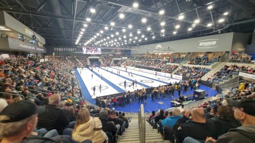 CASSIDY DANKOCHICK THE CARILLON 

The 2026 Players’ Championship in Steinbach, Jan. 6-11, was the second-most attended Grand Slam in the tour’s history, with five of the six final draws selling out, and fans buying up standing room tickets.