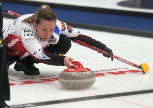 Photos from the Grand Slam of Curling's evening draw at the Southeast Event Centre Jan. 8. (Cassidy Dankochik The Carillon)