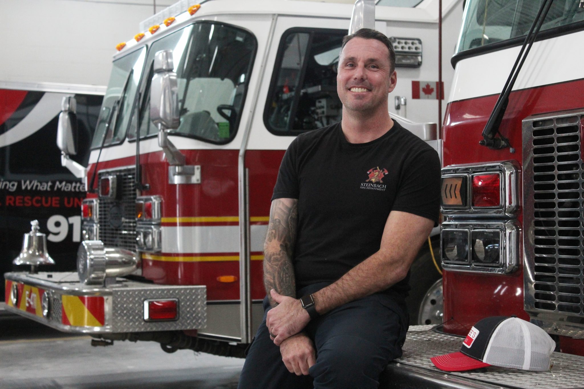 Steinbach firefighter raises mental health awareness – The Carillon