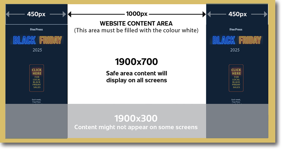 The Carillon wallpaper ad specifications
