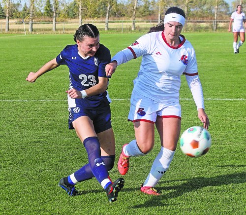 Ava Temple continues to add to her list of honours, being named a Canadian Colleges Athletic Association all-Canadian this season. (Cassidy Dankochik The Carillon)