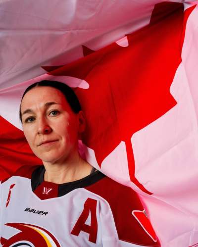 Team Canada's Jocelyne Larocque's post-Olympic season will include a stop in Winnipeg to play her first Professional Women's Hockey League game in her home province, as her Ottawa Charge take on Montreal March 22. (Ottawa Charge)