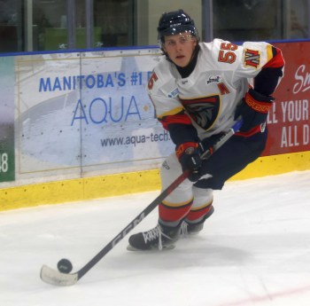 Lorette's Merik Boles has committed to the University of Regina to continue his hockey career at the USports level. (Cassidy Dankochik Carillon Archives)