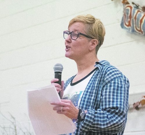 SVJETLANA MLINAREVIC THE CARILLON ARCHIVES 

T. Sheppard-Luangkhot (pictured here) and Marissa Wiebe will be hosting their second peace building event, The Melt the ICE Fundraiser: Sending Love to Minnesota, on March 15 for Minnesotans and Minnesota charities effected by ICE operations in the state. The money raised will go to the Immigrant Defense Network and SupportMinnesota.com. The first peace building event the two held was the Queer Country Fair in October last year when Steinbach Pride was cancelled.
