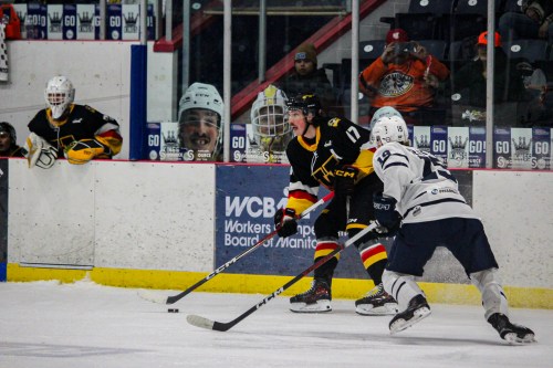 St Jean's Sebastian Hicks helped the Waywayseecappo Wolverines to the franchise's first playoff series win. (Waywayseecappo Wolverines)