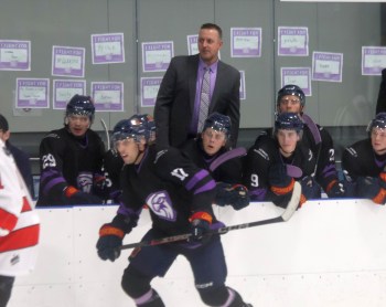 Niverville Nighthawks head coach Dwight Hirst was named the Manitoba Junior Hockey League's coach of the year. (Cassidy Dankochik Carillon Archives)