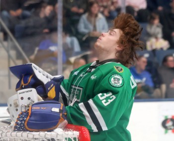 Steinbach beat Portage 4-1 in the MJHL quarterfinals. (Cassidy Dankochik The Carillon)