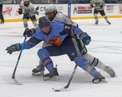 Eastman fell in the U18 AAA quarterfinals 3 games to 1 in their series against the Winnipeg Thrashers. (Cassidy Dankochik The Carillon)