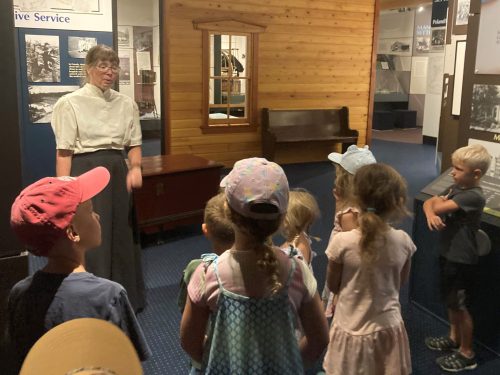 Deciding to migrate is an important part of the museum story at MHV.