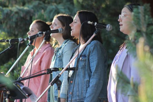 GREG VANDERMEULEN CARILLON ARCHIVES 

Above Bass was just one of the groups that took to the stage during the 2024 concert series.