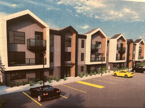 SUPPLIED 

This rendering shows the development approved on Tuesday.