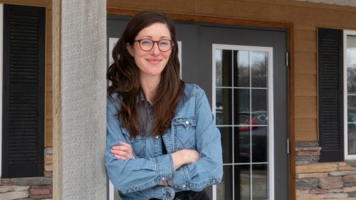 TONI DE GUZMAN THE CARILLON 

Katie McInnes is a first-generation farmer and was originally from Winnipeg.