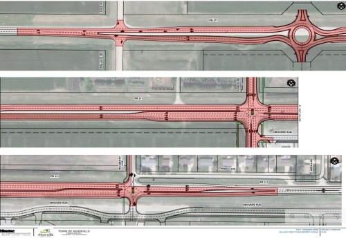 SUPPLIED - TOWN OF NIVERVILLE 

The newly announced Provincial Road 311 improvements include a roundabout, doubling lanes and adding new turning lanes.
