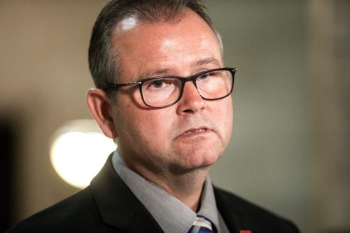 MIKAELA MACKENZIE WINNIPEG FREE PRESS ARCHIVES 

Lac du Bonnet MLA Wayne Ewasko was ejected from the chamber on May 4 after not satisfying the Speaker’s requests for an apology regarding a comment he made on April 15 about Premier Wab Kinew, even though Ewasko apologized three times in the chamber.