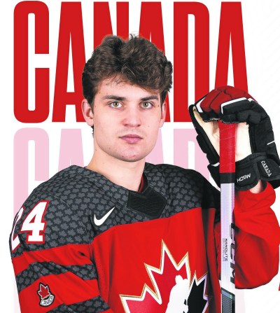 Dominion City’s Denton Mateychuk was named to Team Canada’s IIHF World Championships roster. (Hockey Canada)