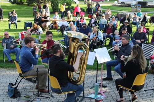 GREG VANDERMEULEN CARILLON ARCHIVES 

The Southeast Brass Quintet will hit the stage at the K.R. Barkman Park on May 28.