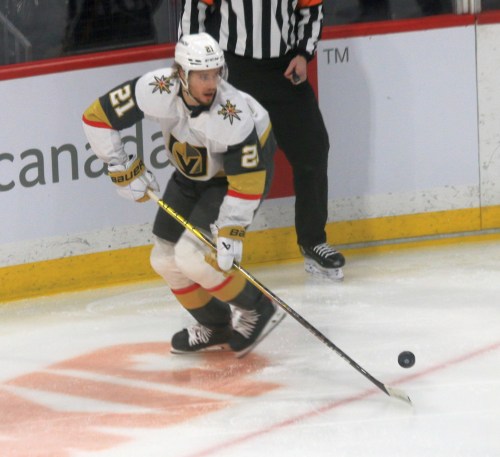 Brett Howden is having a breakout NHL playoffs with Vegas. (Cassidy Dankochik Carillon Archives)
