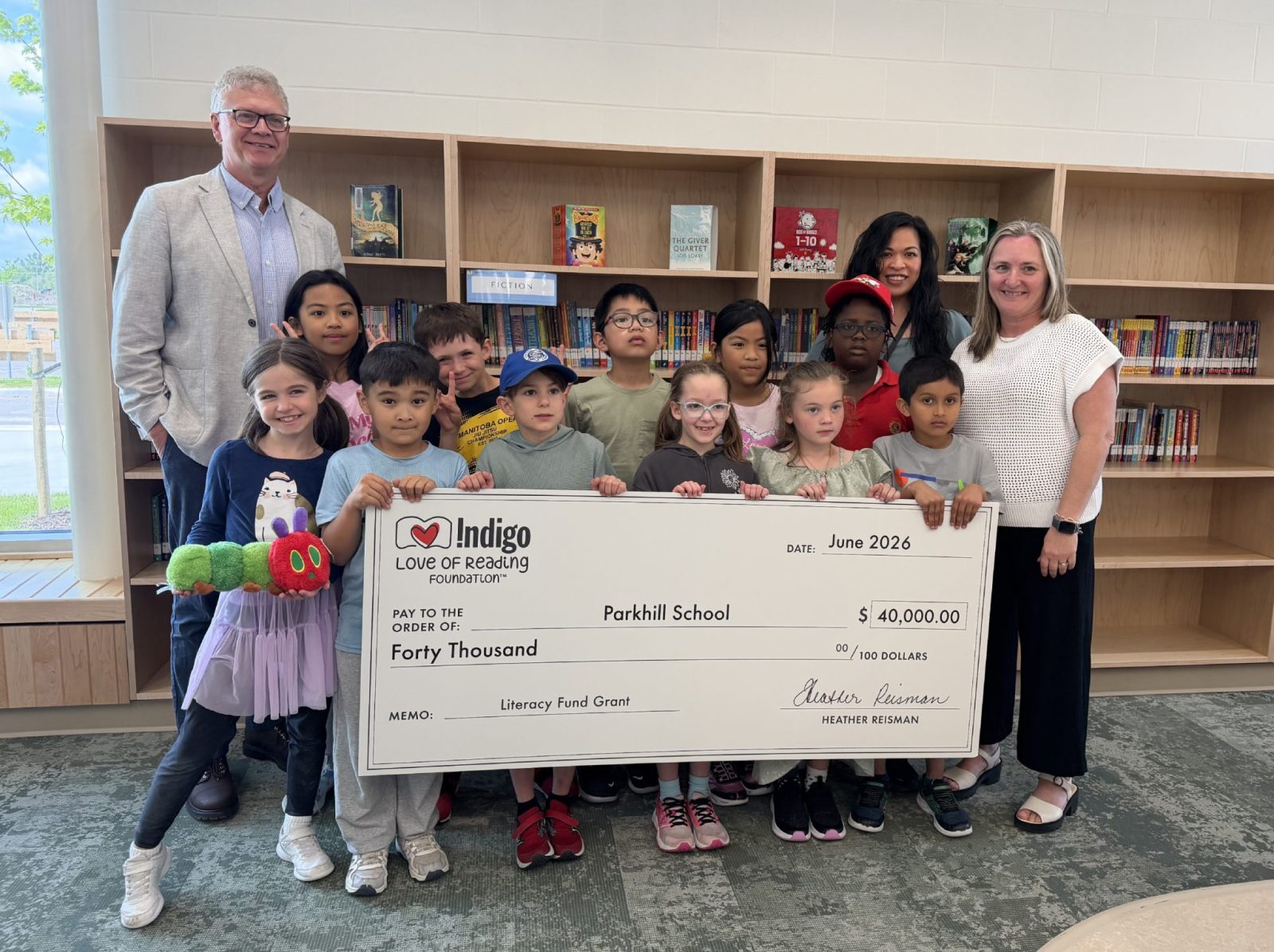 Parkhill School granted $40,000 from Indigo foundation