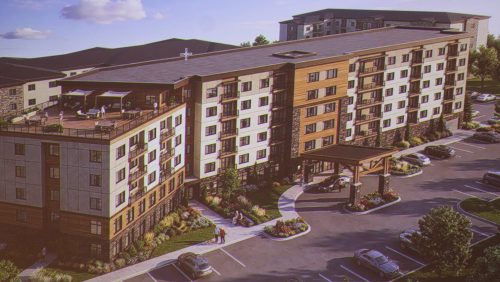 SUPPLIED 

The new seniors’ building planned for Stone Bridge Crossing drew the ire of local residents who objected to the building’s height.