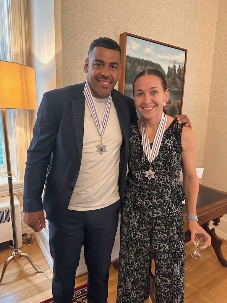 Harris, Larocque receive Order of Manitoba
