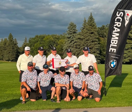Teams of Golfers from La Broquerie, joined by PGA pros will be playing for a national championship in Nova Scotia this year. (La Broquerie Golf Course)