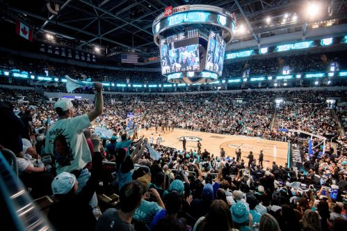 Mike Sudoma/Free Press
10,000 plus basketball fans cheer on the Winnipeg Sea Bears during The CEBL Finals at Canada Life Centre 
August 9, 2026
