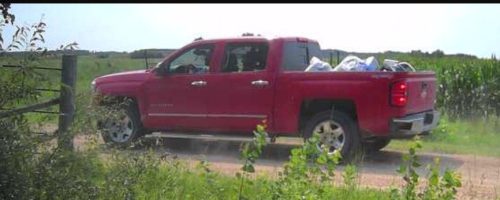 RCMP HANDOUT 

If you have information about this truck or the crimes associated with it, the RCMP would like to hear from you.