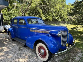 MENNONITE HERITAGE VILLAGE 

This 1938 McLaughlin Buick has been restored and donated to Mennonite Heritage Village for future generations.