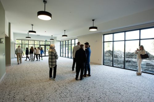 SVJETLANA MLINAREVIC THE CARILLON
RM of Springfield residents look at the empty dinning room  at Dugald Place Assisted Living after the ribbon cutting on Sept. 22, 2026.