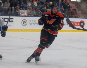 Steinbach product Noah Stott is sure to be a focal point of the Winkler Flyers this season. (Cassidy Dankochik The Carillon)