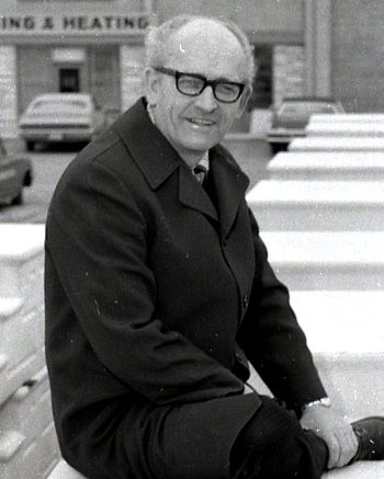 CARILLON ARCHIVES 

In 1973, front steps were one of the most popular precast concrete products for Peter L. Barkman and his brothers at Barkman Concrete.