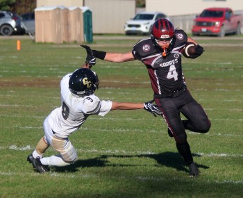 Springfield moved to 3-1 on the season in WHSFL AAAA Tier 2 action in Oakbank. (Cassidy Dankochik The Carillon)