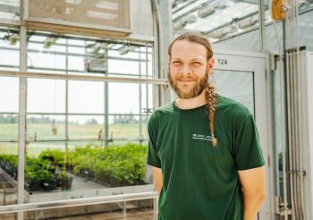SUPPLIED 

Dr. Andrew McKenzie-Gopsill tested various natural projectile materials to control problematic weeds in potatoes.