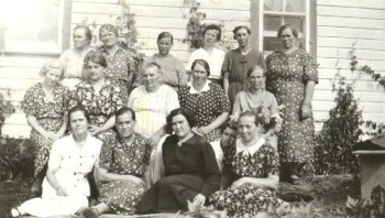 A Rosengard Ladies’ Gathering, ca. Spring 1946.