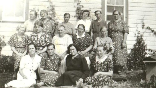 A Rosengard Ladies’ Gathering, ca. Spring 1946.